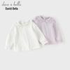 DAVE & BELLA Girls' Long Sleeve Cotton T-shirt