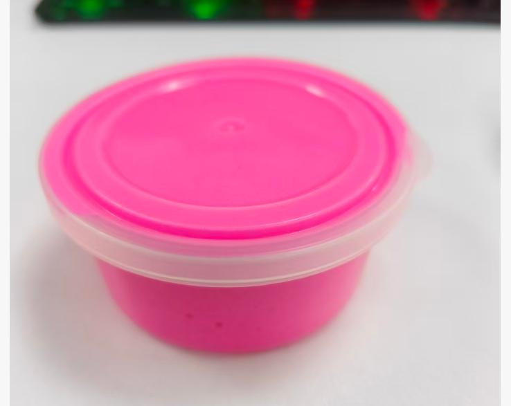 Festive 100ml Single Color Mini Clay, Soft Plasticine Craft Decor, Perfect for Party Use, Stress Relief & Holiday Gifts