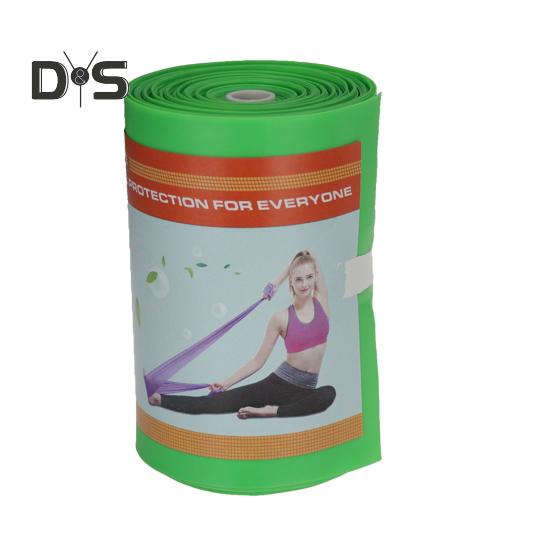 

1 рулон, 1,8 м, нерушимый натяжной пояс для йоги, гибкая безопасная эластичная лента для йоги 1.8m зелёный