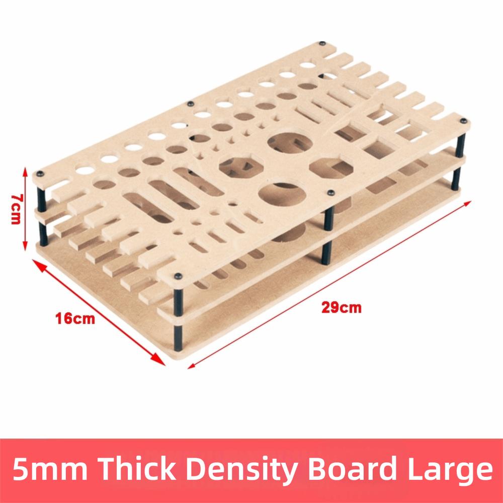 Multi Hole Tool Organizer Rack Black Desktop Tool Rack New Tool Storage Stand  Craft Tools