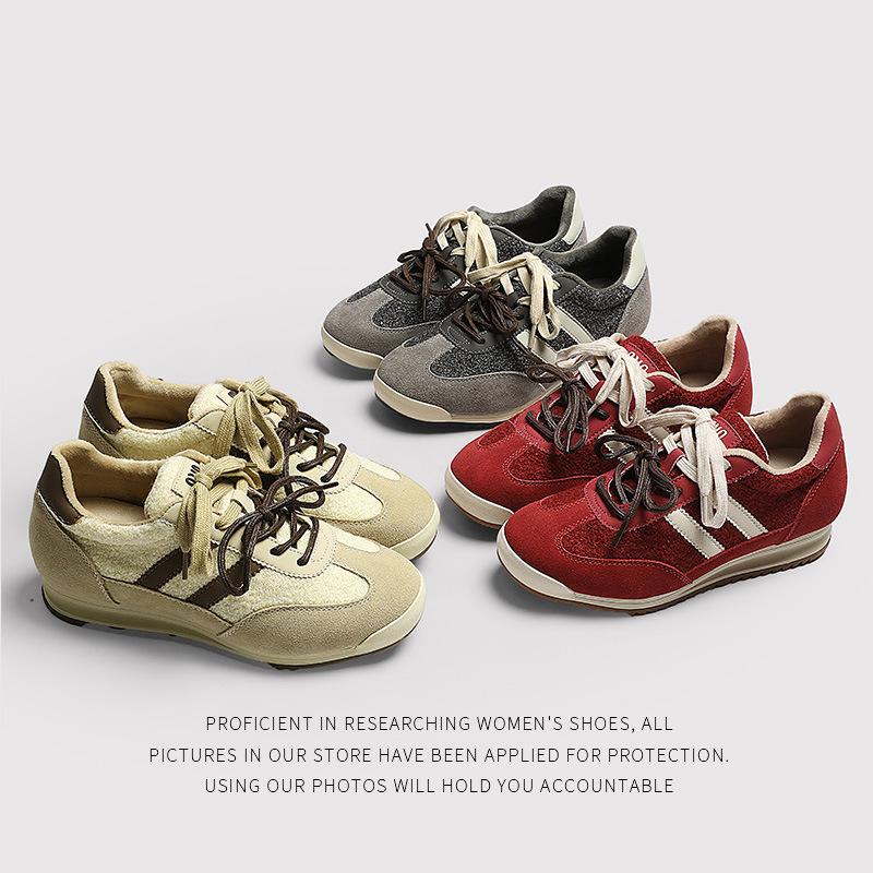 Fashion Versatile Forrest Gump Shoes Women'S Shoes Casual Versatile Board Shoes Casual Women'S Shoes Versatile China Red