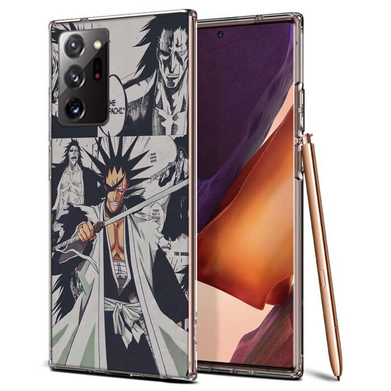 BLEACH Zaraki Kenpachi Phone Case for Samsung A55 A35 A25 A15 A07 A05S A16 A17 A26 A36 A37 A56 A57 Galaxy Note 20 10 A50S A71 A5
