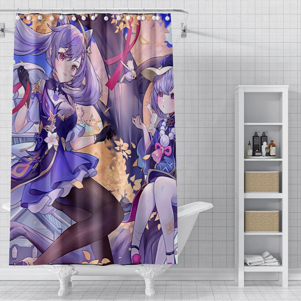 Home Duschvorhänge Für Badezimmer Landschaft Tiere Wasserdichter Stoff Badezimmervorhänge Moderner Duschvorhang 180X200 240X200