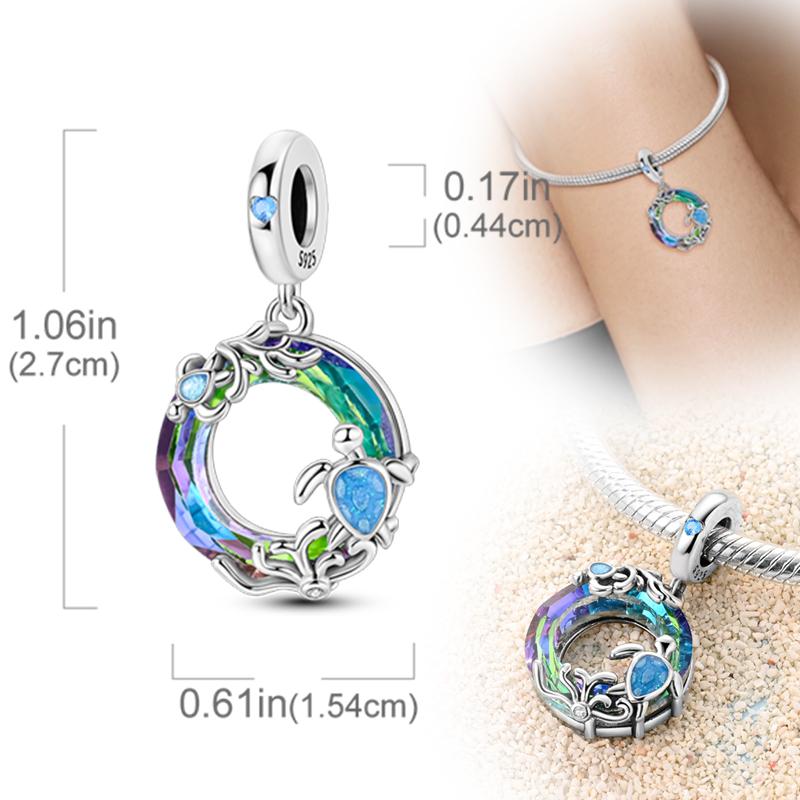 New Original Copper Charms Beads Pendants For Original Bracelet Necklaces Charm Women Diy Jewelry Gifts