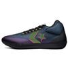 All Star BB Evo Chuck Taylor Round Toe Lace-up Fabric Low-Top Basketball Shoes Unisex Blue and Purple