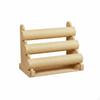 Espositore per Braccialetti a 3 Livelli Organizer Multiuso in Velluto per Gioielli Rack con Aste Staccabili Orologio