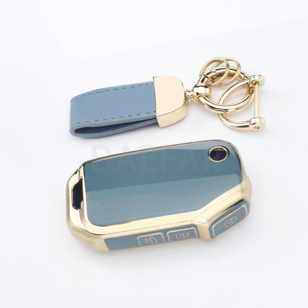 3 Buttons TPU Car Flip Key Case Cover Shell For Kia Sportage Ceed Xceed Sports K5 Seltos 2019 2020 2022 2023 Accessories