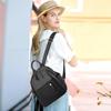 NICOLE DORIS Mini Black & Women's Backpack, Round, Small, Leather, Waterproof, Stylish, 2-Way, Cute, Anti-theft, Multi-Storage, Casual, Business,