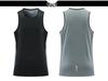 Custom Quick-Dry Reflective Fitness Vest with Breathable Ice Silk Short Sleeves
