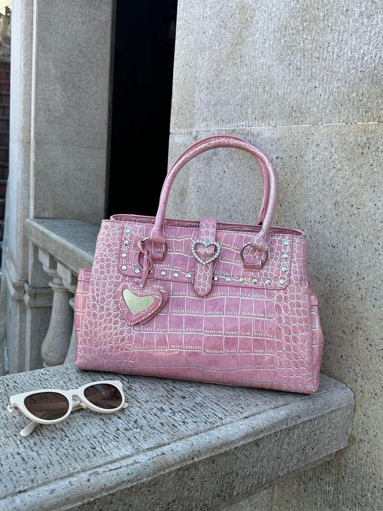 Dámská luxusní velkokapacitní taška tote s krokodýlím vzorem - 2025 Stylová taška přes rameno a do ruky