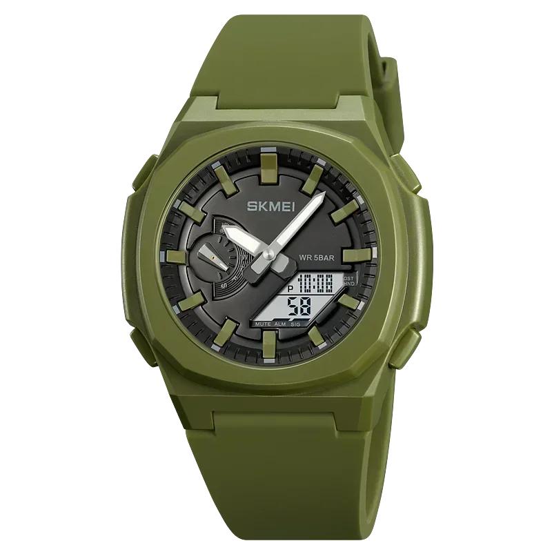 SKMEI 2091 Waterproof Men Countdown Chrono Wriswatch 5 Alarms Date Clock Reloj Hombre with Japan Digital Movement Sport Watches