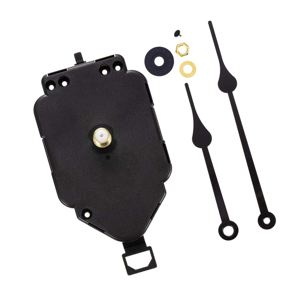 Long Shaft Pendulum Clock Mechanism Accessories Quartzs Movement DIY Kits with Hands Fit 4-13mm Diameter Thickness