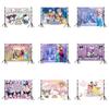 Frozen Background Decoration Banner For Festive Events With Cartoon Design For Party Decor