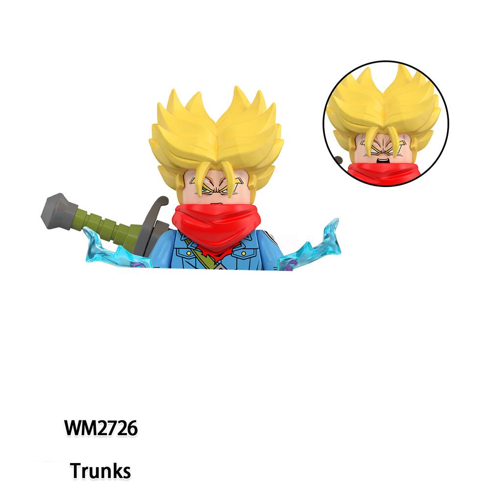 WM6184 WM6183 WM6182 BANDAI DRAGON BALL Aventura Japonesa Anime Película Mini Programa Muñeco Puzle Infantil Regalo Juguete de Acción