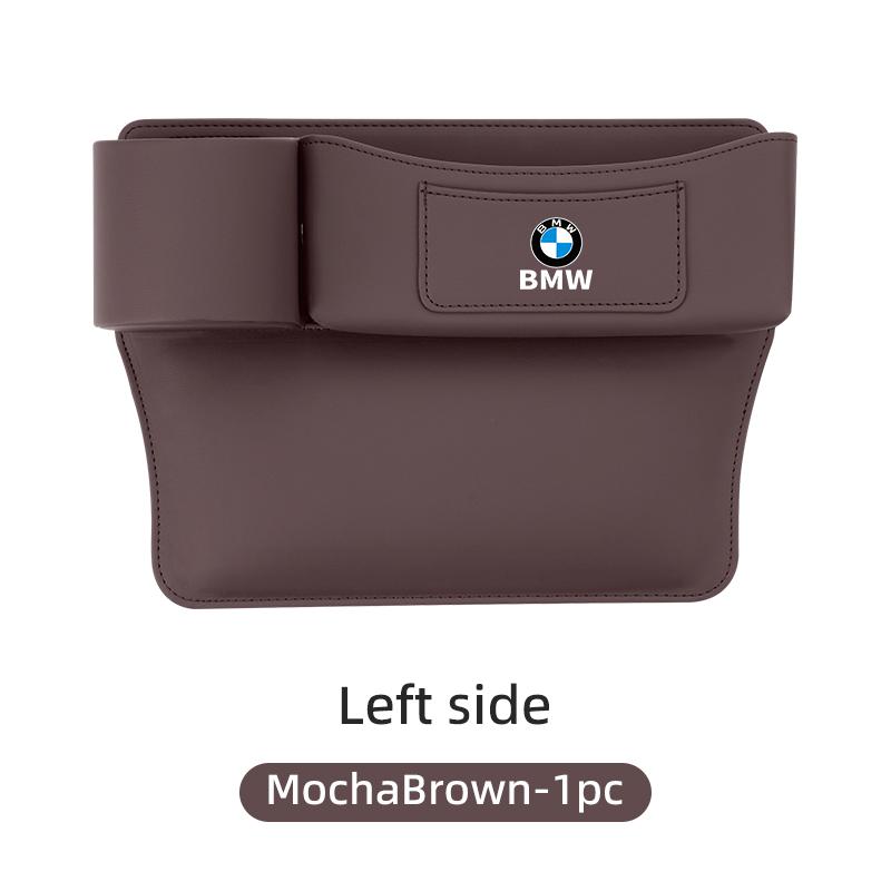 Hot 2025 Detachable Car Seat Gap Organizer Box Console Crevice Storage Bag For BMW 1 3 5 Series X1 X4 X5 X7 G20 G38 F20 F39 F48