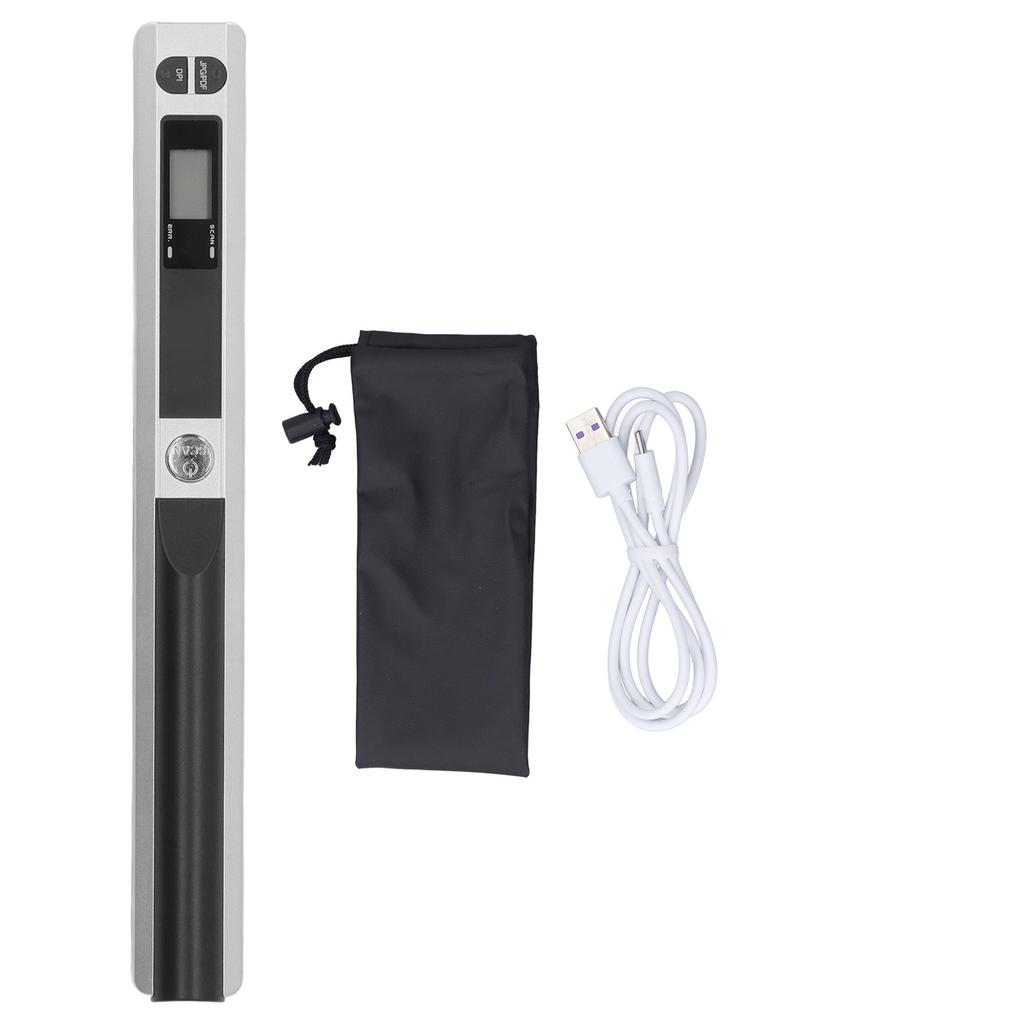 Portable Scanner for Photo A4 Document Picture Receipts Books JPG PDF Format 900DPI Handheld Business Scanning
