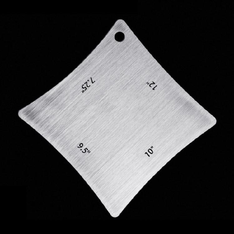 High Precisions Guitar Neck Radius Gauge with Smooth Designs Prevents Scratches Suitable for Setups and Maintenance