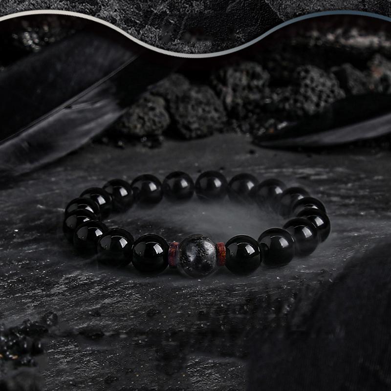 5A Real Natural Red Tiger Eye Beads Stone Bracelet Men Women Zircon Accessories Handmade Jewelry Gift for Girlfriend Wholesale