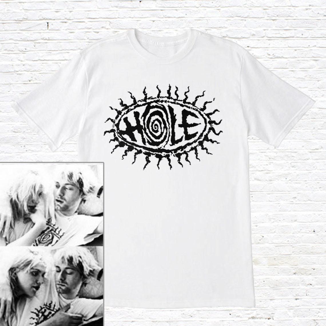 Hole T-Shirt (Worn by Kurt Cobain), Unisex Tee M
