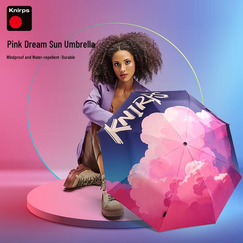 Knirps UV Protection Three-Fold Umbrella