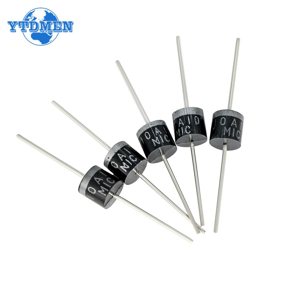 10A10 Diodes 10A 1000V DO-27 Electrical Axial Rectifier Diodes Kit