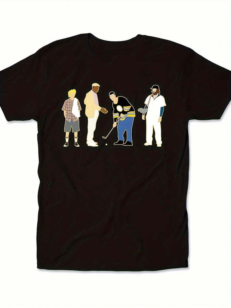 

Everything s in the Hips Golf Comedy Unisex T-Shirt from Happy Gilmore XL