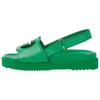 Wmns Sandal 'Interlocking G - Green' Women's 738687 US000 3727