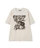 BY.L Road Fighter Short-Sleeve T-Shirt Cream