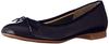 Mare Mare Daily Market Flat Rain Flat Pumps, Women's Navy, Sizes S/M/L, LL (24.5 Cm), 2E