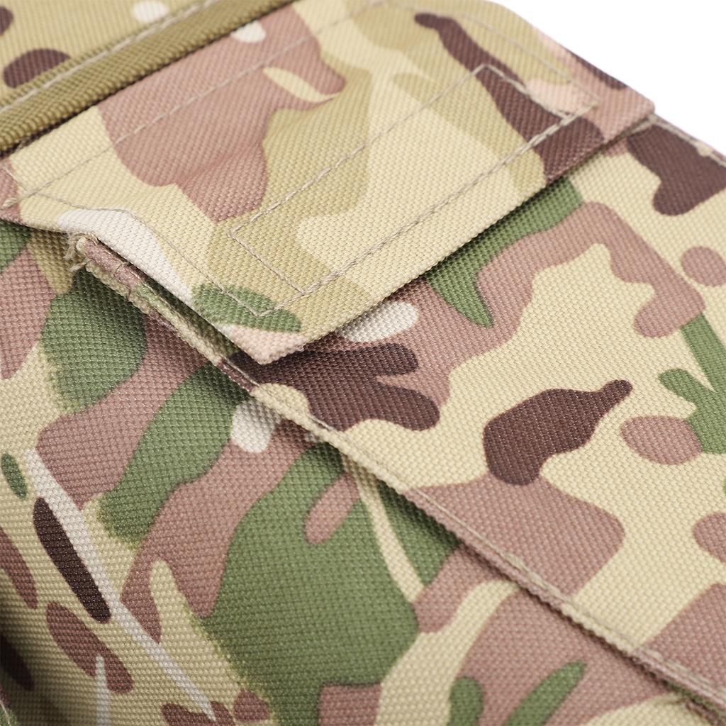 2L Water Bottle with Waist Carrying Bag Large Capacity Leakproof PVC Water Jug for Outdoor Sports Travel Camouflage