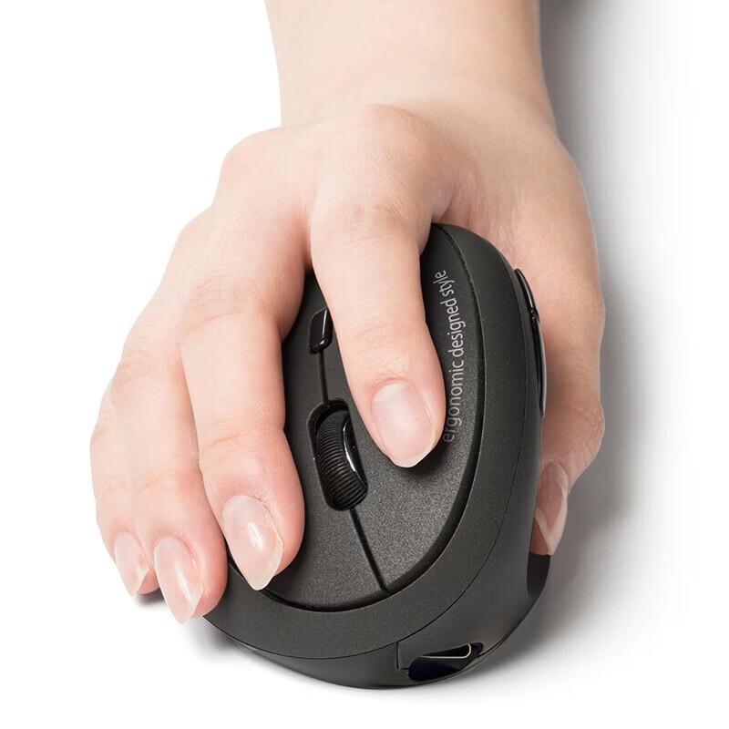 

SANWA Ergonomic Vertical Wireless Mouse