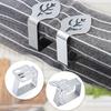4Pcs Stainless Steel Tablecloth Clips Decorative Leaf Butterfly Tablecloth Clamp Table Cover Clamps For Picnic Bbq Wedding Decor