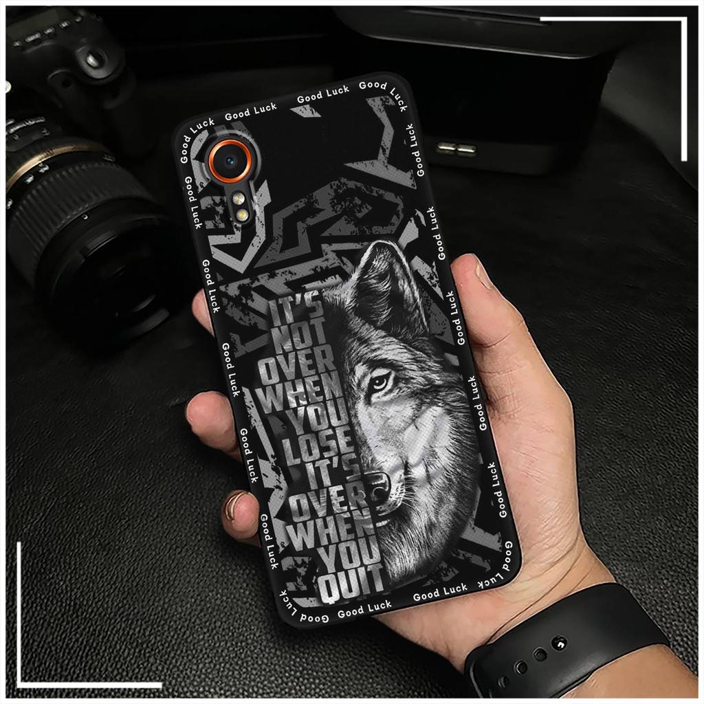 Graffiti Silicone Phone Case For Samsung Galaxy XCover7/SM-G556B Back Cover Waterproof Shockproof Durable Cartoon Cute