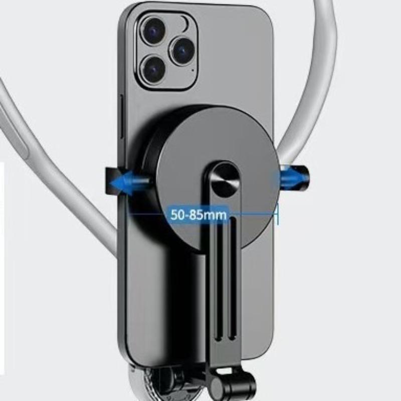 Shock Absorption and Anti Shake First View Magnetic Mobile Phone Neck Bracket