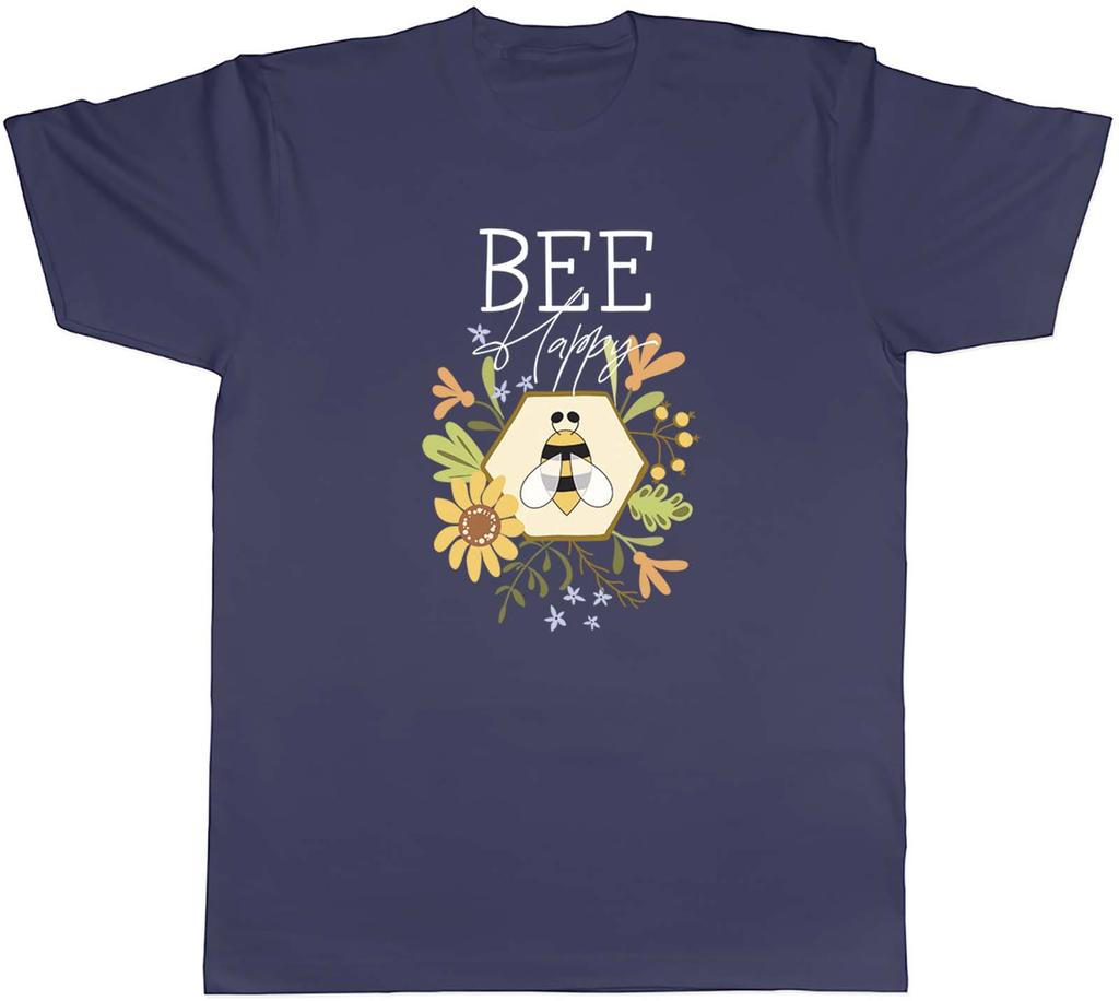 Bumblebee Bee Day Flowers Floral Bee Happy Unisexs TShirt Tee Gift Top