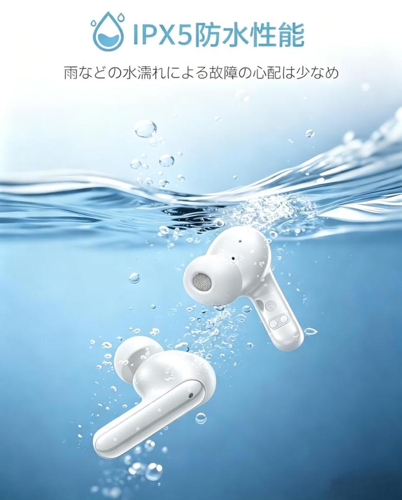 Bluetooth Wireless Earphones [2026: A New Era of Voice] ENC Call Noise Cancellation, Wireless Bluetooth 5.4, Automatic Pairing, 40 Hours Playback,