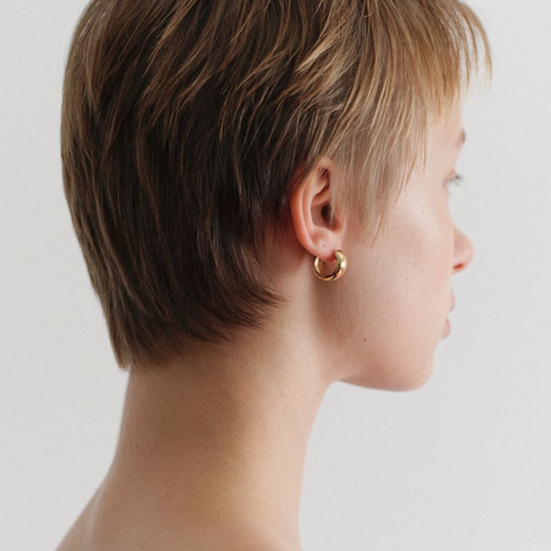 Another Layer City Earring (silver925)(2color)