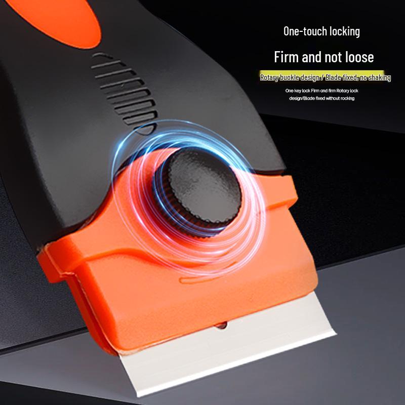 Non-Damaging Glue & Sticker Removal Scraper for Car and Glass Surfaces