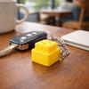 Cheese Clicker Fidget Keychain - Keyboard Style Sensory Toy With Click Sound Stress Relief Anti-Anxiety Gadget For Adhd Adults