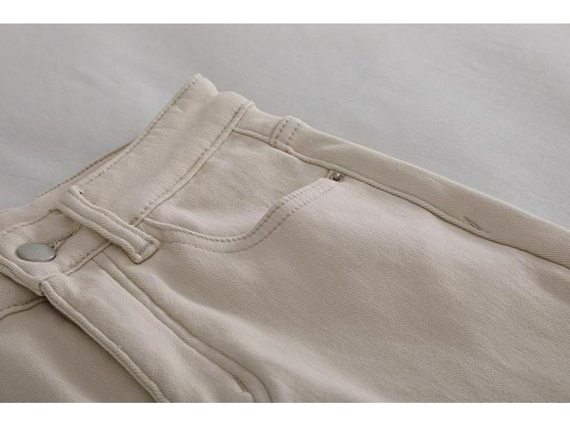 High-Waisted Fleece-Lined Women's Slimming Harem Jeans - 2025 Autumn/Winter Collection