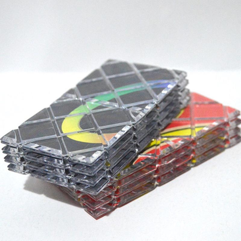 Set Magico Lingao 8 Pezzi Nero Con Base Rossa Corsa ad Alta Velocità Materiale Abs