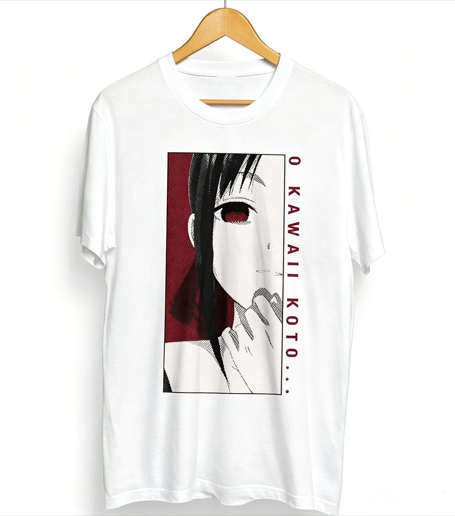 2026 Summer Hot Sale Anime Kaguyasama Love Is War Tshirt Y2k Unisex Unisex Harajuku Tshirt Hip Hop Cotton Gothic Round Tshirts