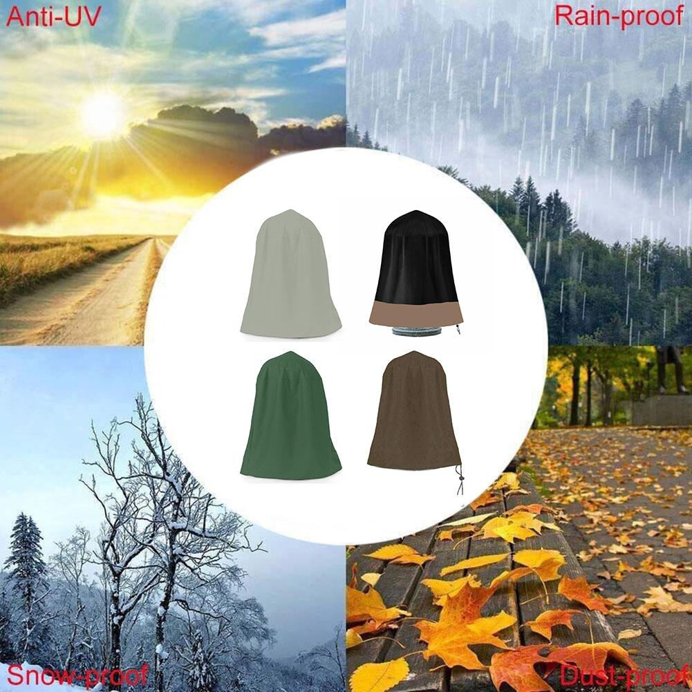 Garden Maintenance Outdoor Fountain Cover Dustproof Fountain Protection Dustproof Cover Convenient Access Fits D36 X H42 Inches