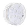 Luz de mergulho com controle remoto e botão de chip de 10 LED, luz de aquário resistente à água, suprimentos de iluminação