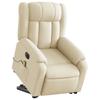 VidaXL Electric Massage Recliner, Relaxation Chair with Adjustable Backrest and Footrest, Salon Seat 3205361
