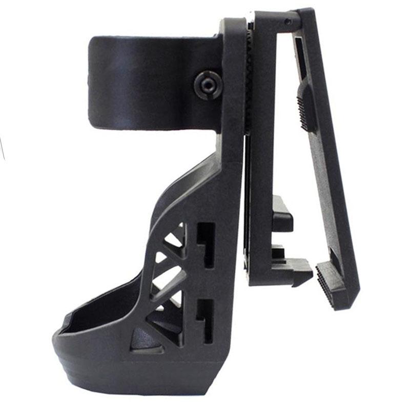 Tactical Flashlight Holster With Lever Side Lock System Set General Torch Set 360° Rotating Plastic Torch Set Quick Unplug New