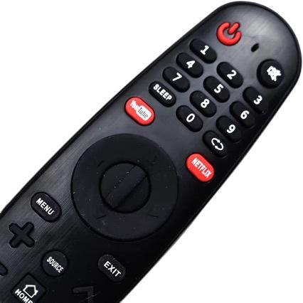 Android Smart LCD TV Remote Control 00BF 0707 04FB 08F7 20DF 007F Printable LOGO Less