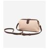 Leisure Commuting Bag for Women, New Niche Texture Single Shoulder Crossbody Bag, Canvas Dumpling Bag