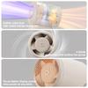 LED Digital Display High-speed Turbo Jet Fan with 100 Adjustable Wind Speeds Type-C Rechargeable Handheld Mini Fan Outdoor Fan
