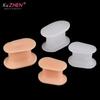 2Pcs I-shaped Foot Finger Toe Separator Adjuster Hallux Valgus Pedicure Corrector Feet Care Bunion Bone Thumb Valgus Protector